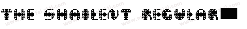 The Shailent Regular字体转换